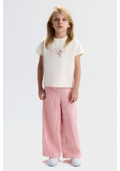 Xo Kids Kız Çocuk 3lü Kombin Takmı 4-8 Yaş Set0534 Pudra
