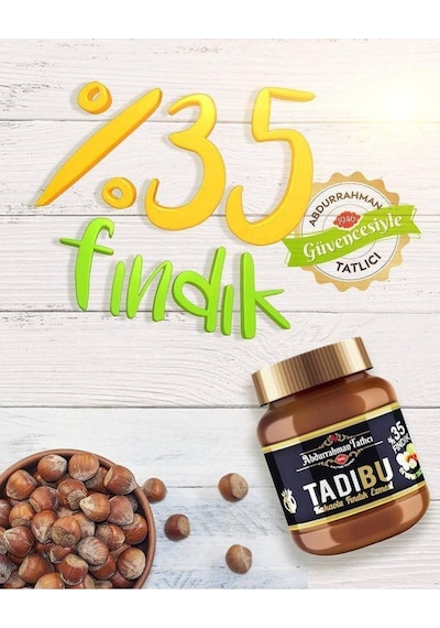Kakaolu Fındık Ezmesi Tadıbu 330 Gr 4 Adet