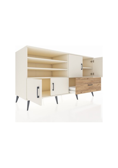 Kronos Konsol 5 Raflı Tek Çekmeceli 4 Kapaklı 176x59x99 Aytaşı-ay Aytaşı-aytaşı/çam Kronos Konsol 5 Raflı Tek Çekmeceli 4 Kapaklı 176x59x99 Aytaşı-ay Aytaşı-aytaşı/çam