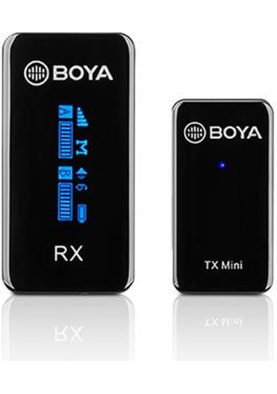 Boya BY-XM6-S1 Mini Kablosuz Yaka Mikrofonu
