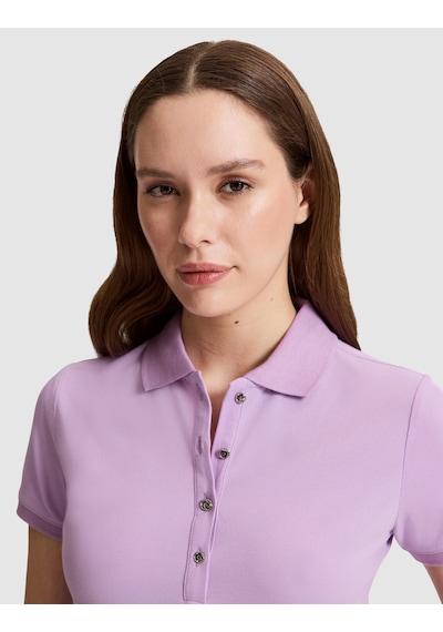 Pierre Cardin Kadın Lila Tişört Basic 50325456-vr034