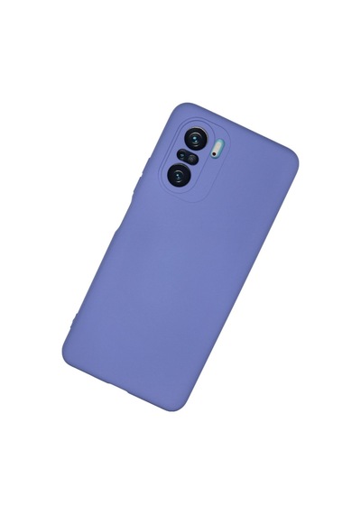 Xiaomi Poco F3 Uyumlu Kılıf Nano İçi Kadife Silikon - Lila