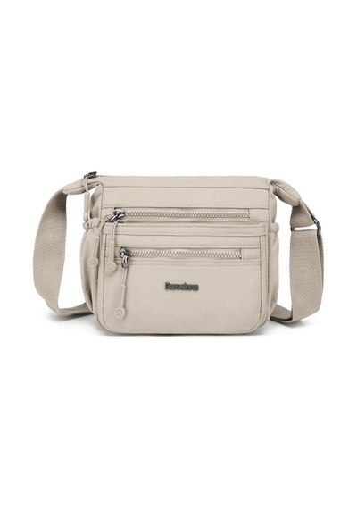 Smart Bags Ripstop Kumaş Kadın Postacı Çantası 21k Barcelona 3350 A.bej