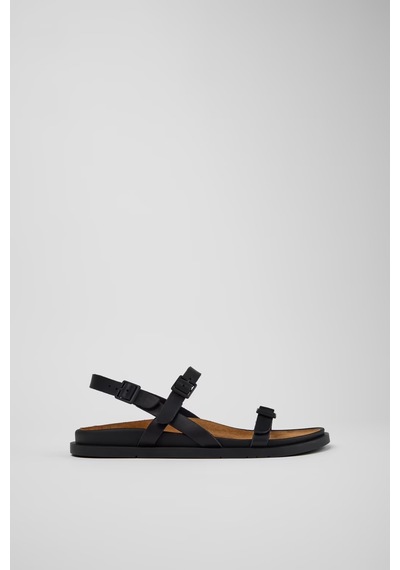 Camper Lluc Sandal Kadın Deri Sandalet K201883-001 Siyah