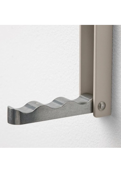 Ikea Klyket Banyo Askısı 3 Kancalı 3'li 8 X 9 Cm Gri