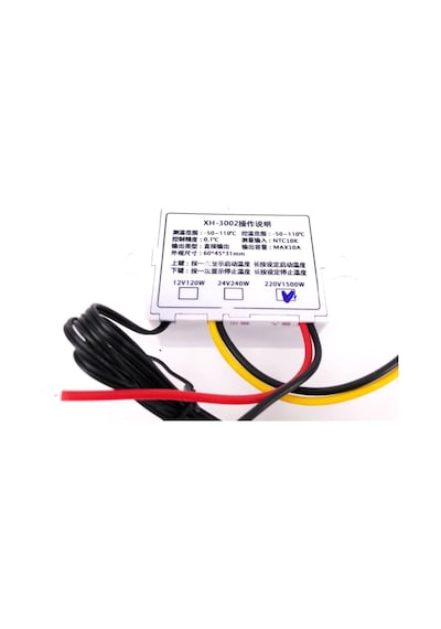 Xh-W3002 220V Dijital Termostat Sıcaklık Kontrol Cihazı Kuluçka 220V - Xh-W3002
