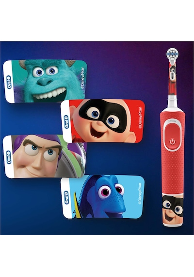 Oral-B D100 Pixar Özel Seri Çocuklar İçin Şarj Edilebilir Diş Fırçası