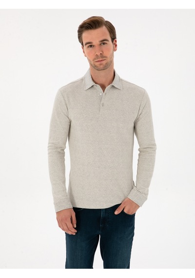 Cacharel Erkek Taş Sweatshirt 50311374-vr049 Gri