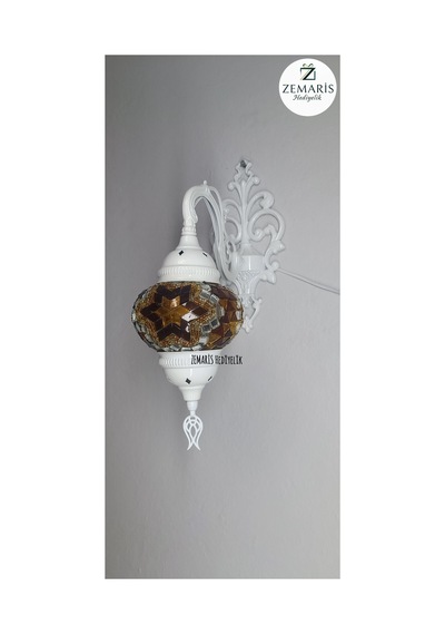 Beyaz Renk Aplik Kahverengi - 821590560 Kahverengi