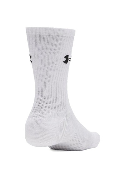 Under Armour Performance Cotton 3p Crw Unisex Çorap Beyaz