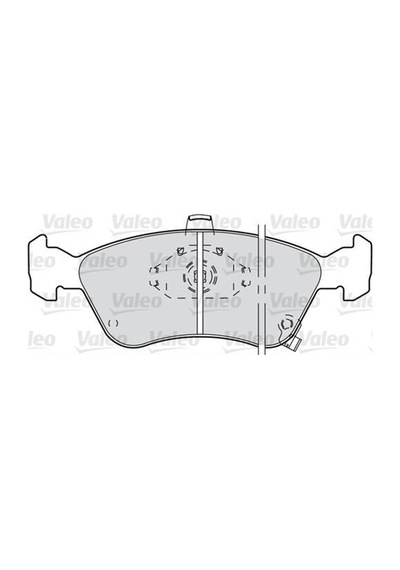 VALEO 598478 Fren Balatası Ön Avensis 97-03