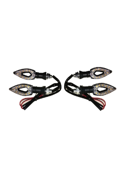 Motosiklet Led Üçgen Sinyal 4 Adet Üniversal