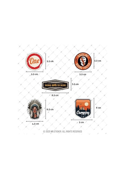 Bdls29 Küçük Boy 10lu Sticker Seti