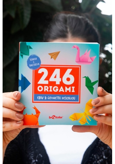 Origami 246 Kağıt Katlama Sanatı Ebru/Geometrik