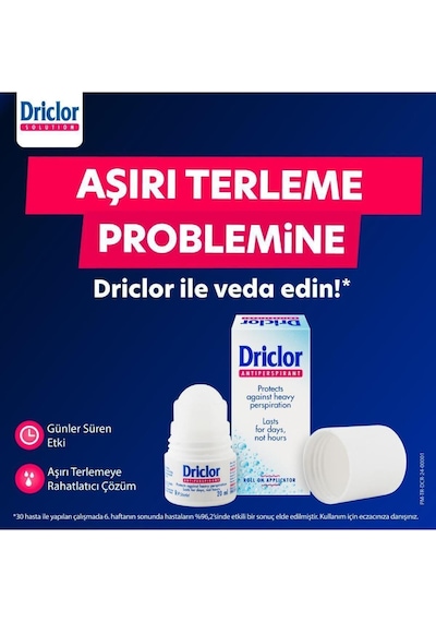 Aşırı Terleme Önleyici Antiperspirant Roll-on 20ml