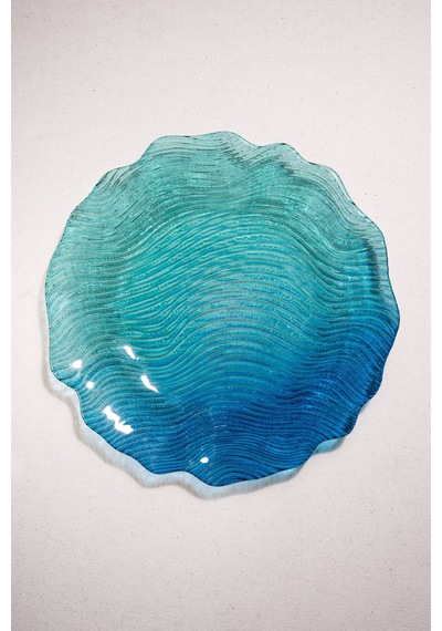 Pasabahce "aqua" Tabak 21 Cm - 1 Adet Mavi