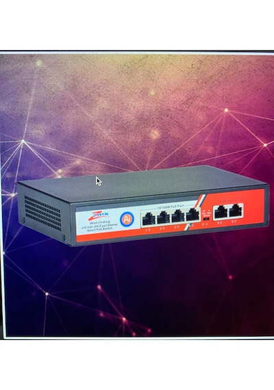 Ztech ZR-1104 4+2+1 Port Full 100/1000 Sfp Slot Switch