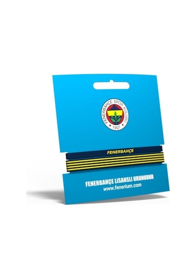 Fenerbahçe 2'li Lacivert Bileklik Kişiye Özel Kutulu 001