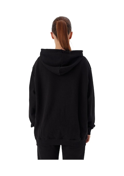 No Fear Kadın Kapüşonlu Sweatshirt Ben.72483 SiYAH