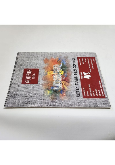 Cobain 1986 Linen Pad Keten Tuval Bezi Defteri 364gr Gessolu Akrilik Boyama Ve Yağlıboya A4