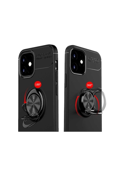 Apple Uyumlu iPhone 12 Mini Uyumlu Zore Ravel Silikon Kılıf-siyah Siyah -