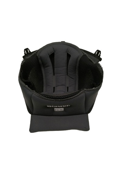 Blauer 80s Kask İçin İç Astar Seti Siyah