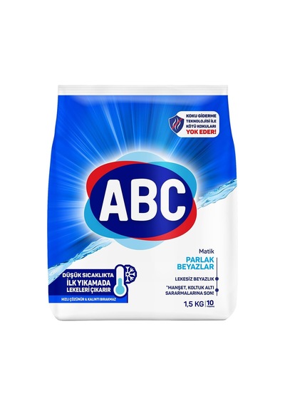 Deterjan Matik Parlak Beyazlar 1,5 Kg