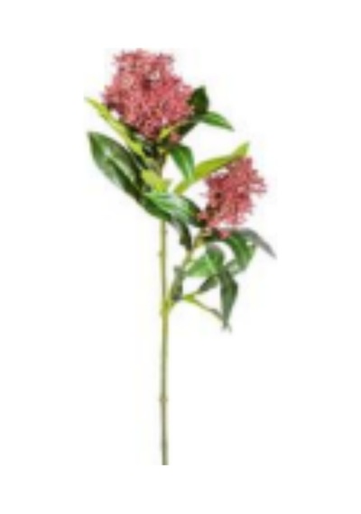 Yapay Çiçek Bitki Bordo 70 Cm. Çok Renkli