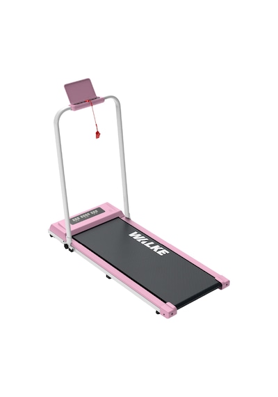 Walke W-fit Plus Koşu Bandı Pembe Dahili Hoparlörlü Hız Kontrollü Uygulamalı