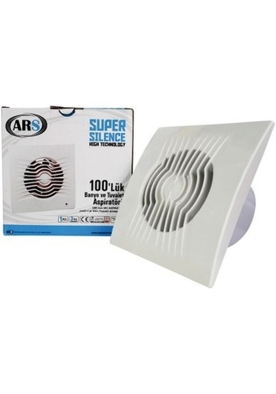Ars 100'Lük 10 Cm Banyo ve Tuvalet Aspiratör Havalandırma Fanı