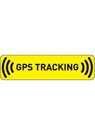GPS TRACKING STICKER