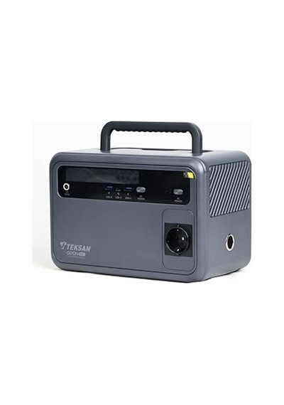 Ayrex Go On 600w Taşınabilir Güç İstasyonu, Güneş Paneliyle Şarj Desteği, Hafif, Lifepo4, Led
