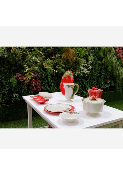 Beyaz Seramik Yemek Tabağı 29,5 Cm