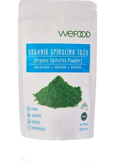 Wefood Organik Spirulina Tozu 100 G