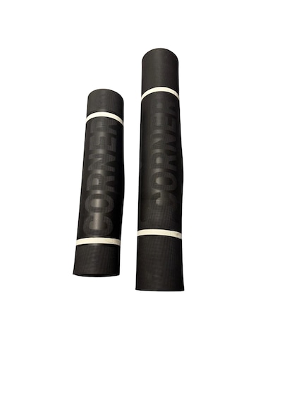 Cornerspor Koşu Bandı Minderi & Mat 75 Cm 190 Cm 1 Cm Siyah