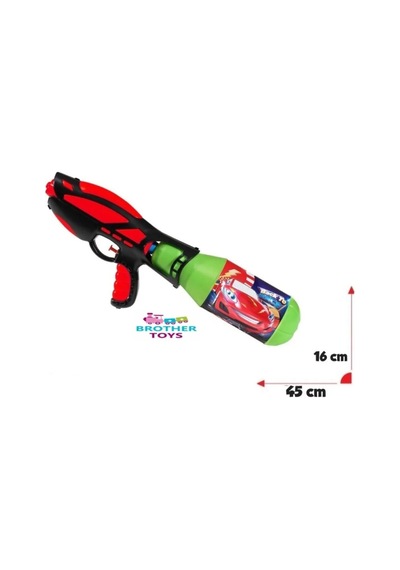 Araba Desenli 500 Ml. Depolu 45 Cm. Boyunda Kaliteli Oyuncak Su Tabancası