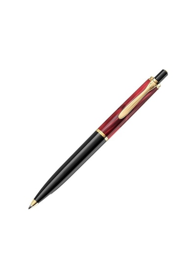 Pelikan K200 Marbled Red Tükenmez Kalem Çok Renkli