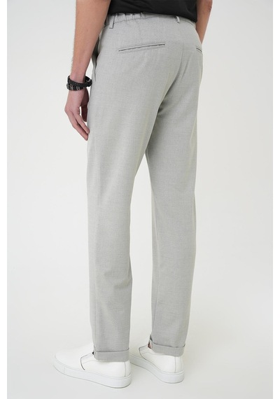 Efor Comfort Fit Beli Lastikli Gri Jogger Pantolon P 1183 Gri