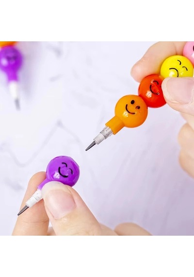 Emojili Yumurtlayan Kalem Seti 5'li