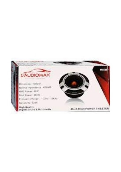 Audiomax Mx-257 10 Cm 600 Watt Dome Tweeter