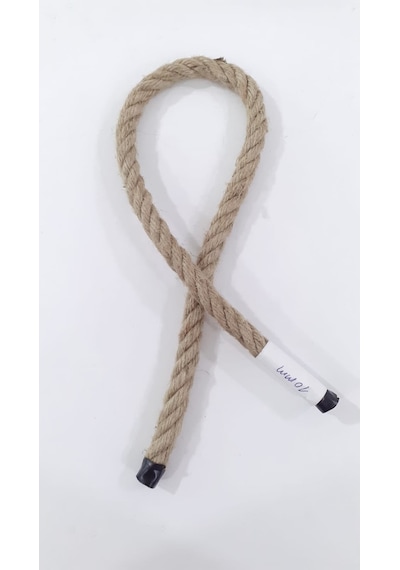 Jüt Halat 10 Mm 20 Metre Hasır Ip Halat Ip Doğal Urgan Kendir Ip