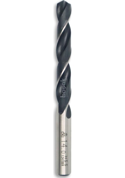 MTE 14 mm Taşlanmış Metal Matkap Ucu HSS DIN 338