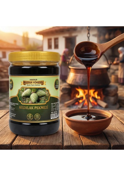 Bozkır Tahin Merkezi Geleneksel Kozalak Köy Pekmezi 950 G