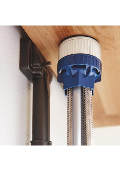 Grohe Eviye Bataryası Spiralli 2 Fonksiyonlu Zedra Krom- 32294002