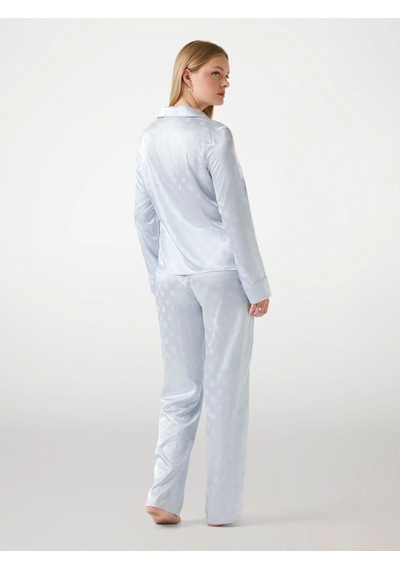Guess Sylvie Kadın Mavi Pijama Seti O5bx05w4732-fbcw Mavi