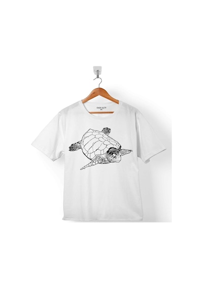 Caretta Caretta Kaplumbağa Dalyan Turtles 2 Çocuk Tişört 001