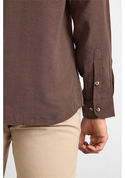 Süvari Koyu Kahve Slim Klasik Yaka Düz Pike Torba Cep Manşetli Kısa Kollu Casual Gömlek Sgm1008400027-kh9 Süvari Koyu Kahve Slim Klasik Yaka Düz Pike Torba Cep Manşetli Kısa Kollu Casual Gömlek Sgm1008400027-kh9
