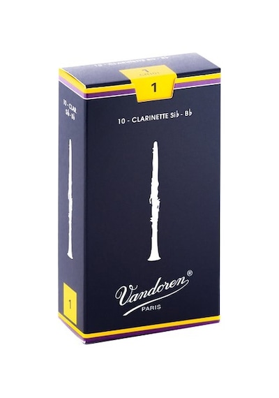 Vandoren Cr101 Classic Bb 1 Numara Klarnet Kamışı-10 Lu Kutu