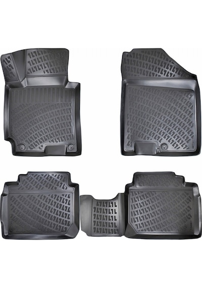Honda Civic Sedan 2012-2016 3d Havuzlu Siyah Paspas Seti