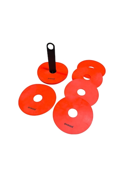 Premium Cnk-87 Kauçuk Çanak 10'lu Turuncu Kulüp Seti Onlu Set Oyun Aracı